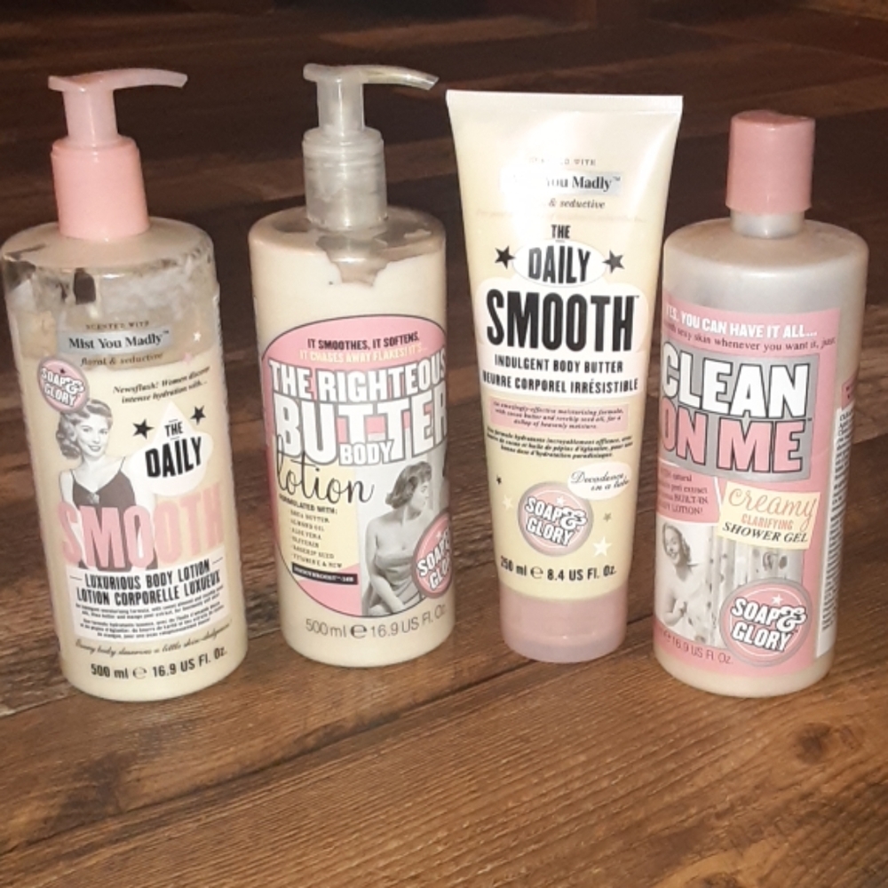4 Soap & Glory Body Products